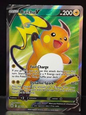 Raichu V (Full Art) 158/172 Holo SWSH09: Brilliant Stars NM on eBay
