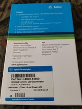 Lot Of 12~Agilent G4800-64600 / G4800-60955 USB User Doc 1.0, Drivers 3.4 ~2021