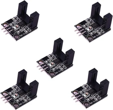 5Pcs LM393 Correlation Photoelectric Sensor Opposite-Type Infrared Count Sensor