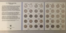2022-2025 PD American Women Quarter Set Complete Album 40 Coins UNCIRCULATED