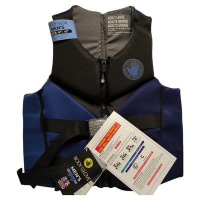 Body Glove Men's USCG Approved Lightweight Segmented PFD Life Jacket, Large