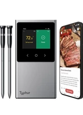 Typhur Sync Dual Wireless Meat Thermometer Probes BBQ Model WT03
