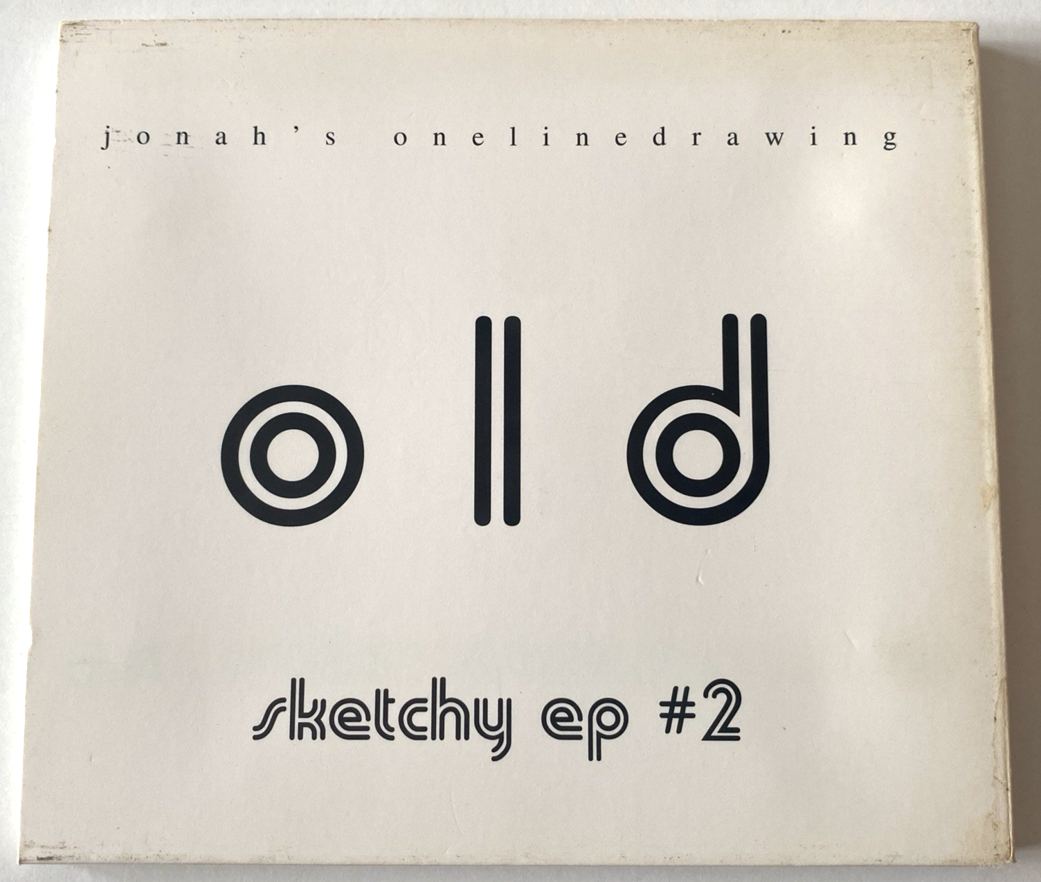 Jonah's Onelinedrawing – Sketchy EP #2 USA Import Digipak CD 6 Track EP 1999