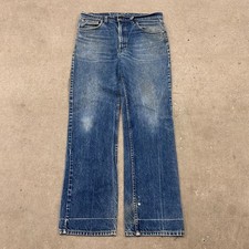VTG 80s Levi's 517 Bootcut Jeans Mens 36x33 Blue Denim Bootcut Grunge Cowboy