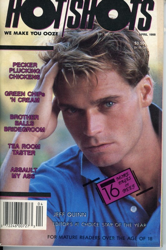 Hot Shots Gay Interest Magazine Vol. 3 No. 1 April 1988