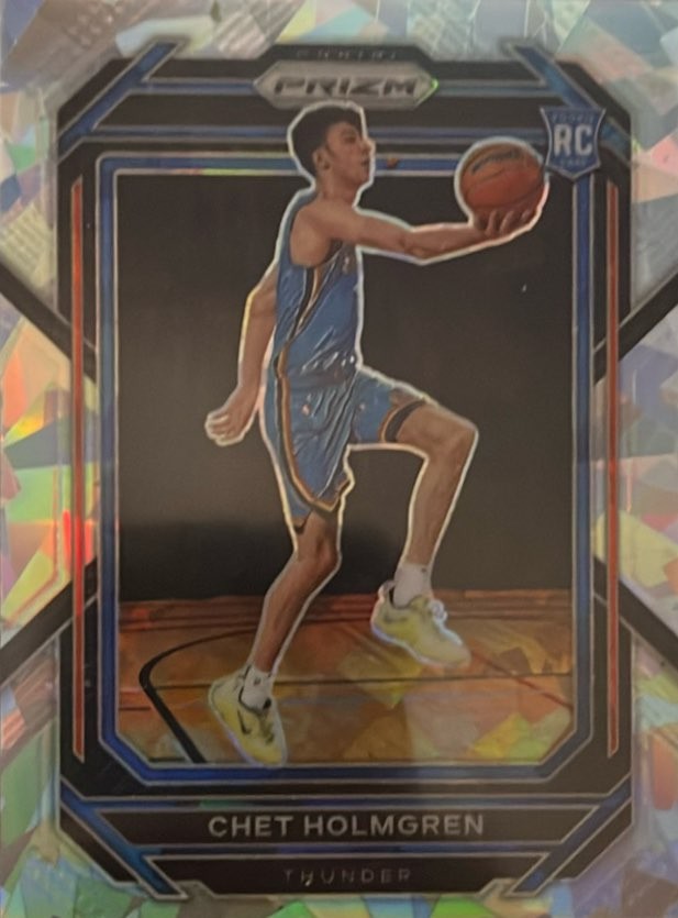 2022 Panini Prizm #266 Chet Holmgren Ice Prizm