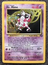 Mr. Mime Jungle 6/64 Holo  Rare Pokemon Card NM