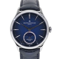 Baume & Mercier Clifton M0A10756 39mm Stainless Steel Blue Gradient Dial #KN387
