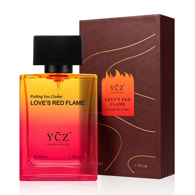 YCZ Love's Red Flame Eau de Parfum Men's Spray Cologne Spicy Woody