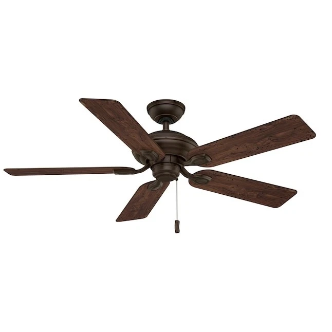 NEW Casablanca Utopian 52" Damp Outdoor Ceiling Fan - Brushed Cocoa - 54035 - Image 2 of 4