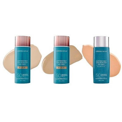 Colorescience SPF50 Face Shield Sunscreen Natural Glow Light