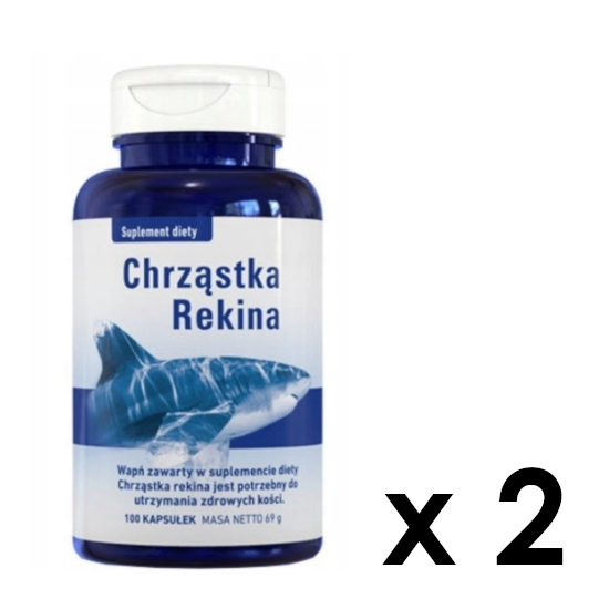 (Einheit/0,19€) 2 X Haifischknorpel 2 X 100 Kaps Gelenke D/S-image