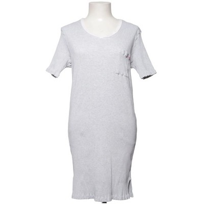 Schiesser, Nachtkleid, Größe: 44, Grau, Elasthan/Modal/Bio-Baumwolle #Zfg