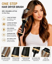 NEW 4 in 1 Hair Dryer Brush and Volumizer Styler Hot Air Ionic Ceramic