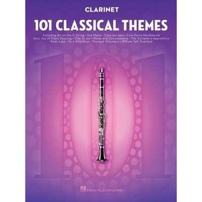 Hal Leonard 101 Classical Themes For Clarinet