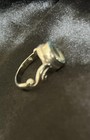 Samuel B  RING 925 Sterling Silver With Oval Blue topaz Designer Size 6 — photo 3