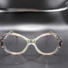 Diane Von Furstenberg DVF Embrace MF 361 Clear Champagne Eyeglass Frames Vintage