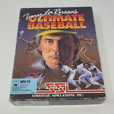 Tony Larussa Ultimate Baseball 2 Big Box PC 1992 Players And Players Expansion
