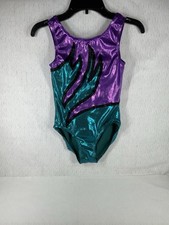 Balera Dancewear Child  s M Blue And Purple 80 Nylon