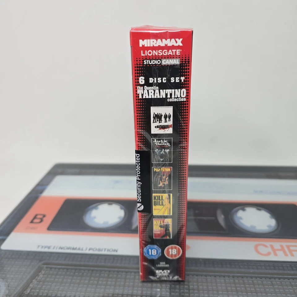 Quentin tarantino collection ultimate 6 dvd collection brand new sealed box set - Image 3 of 4
