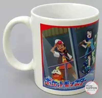 Gathering (Trainer & Pokemon) Mug A ''Pocket Monsters Pokemon and Blue Sky Sky...