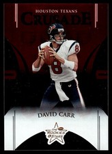 2004 Leaf Rookies & Stars Crusade Red David Carr /1250 Houston Texans #C-8