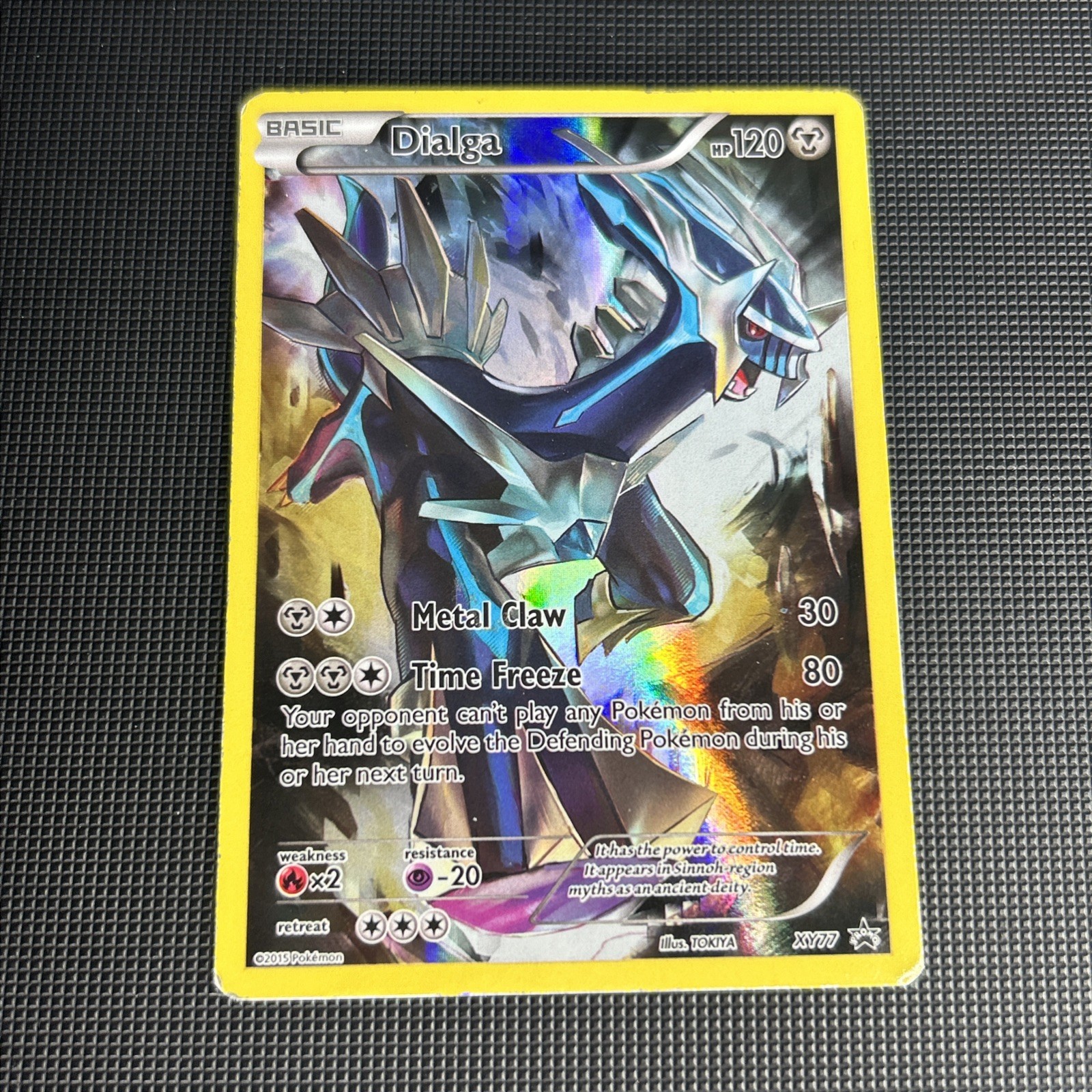 Pokemon Dialga Promo Card #XY77
