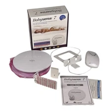 BabySense 7 The Original Non-Contact Movement Baby Monitor White
