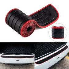 Car Rear Bumper Protector, 41inch x3.5inch Car/SUV Universal Rubber Anti-Scra...