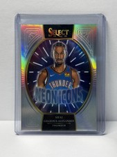 2024-25 Panini-Select Basketball Shai Gigeous-Akexander Neon Icons Prizm #10