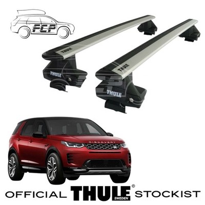 Thule  WingBar Evo Silver Roof Bar Set Land Rover Discovery Sport 14-25