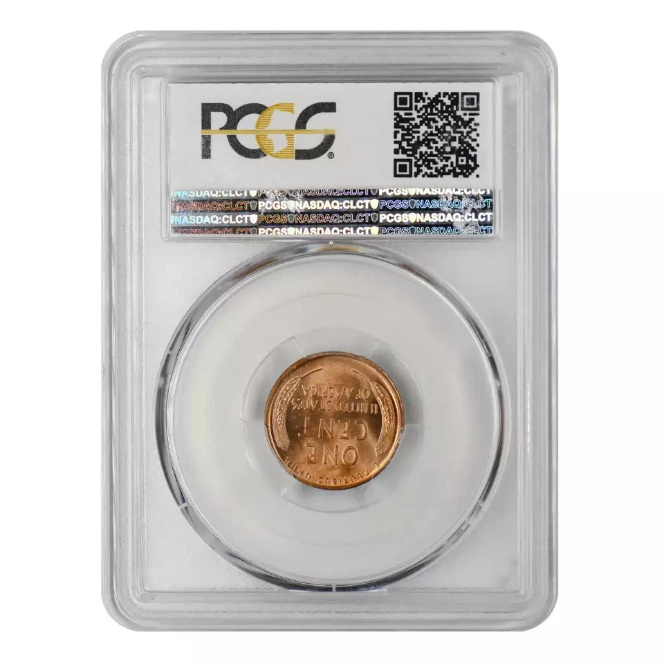 1925 Lincoln Wheat Cent PCGS MS-66 RD CAC - Image 4 of 4