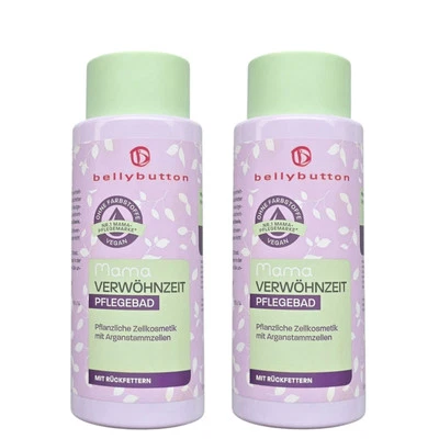 Bellybutton/Mama "Verwöhnzeit"Pflegebad "mit Arganstammzellen"2x300ml/Hautpflege