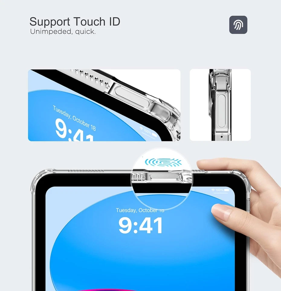 Custodia per Ipad (A16) 11A Generazione 2025, Ipad 10A Generazione Custodia 2022 - Immagine 4 di 4