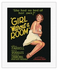 Girl Without a Room - Starring Marguerite Churchill - Vintage Film Movie Poster