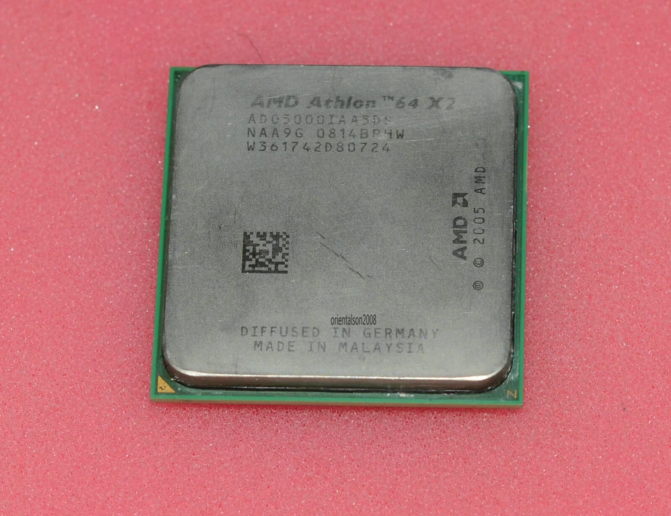 AMD Athlon 64 X2 5000+ 2.6GHz Socket AM2 ADO5000IAA5DO CPU Processor 1000mhz 65W - Image 4 of 4
