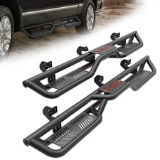 Side Rail Nerf Bar Running Boards For 2009-2014 Ford F150 F-150 SuperCrew Cab
