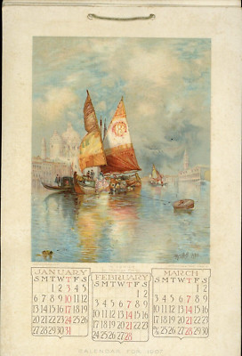 1907 Perry Mason Company Calendar
