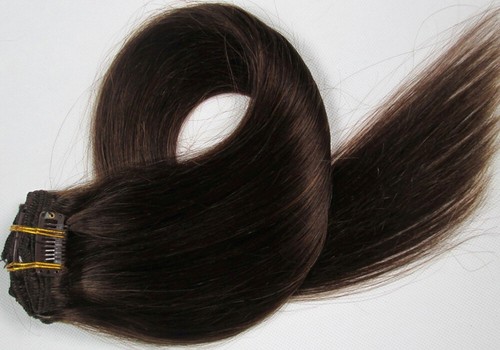 Seamless Clip In Remy Hair Extensions 100%Real Human Hair Full Head Thick Bundle - 第 20/38 張圖片