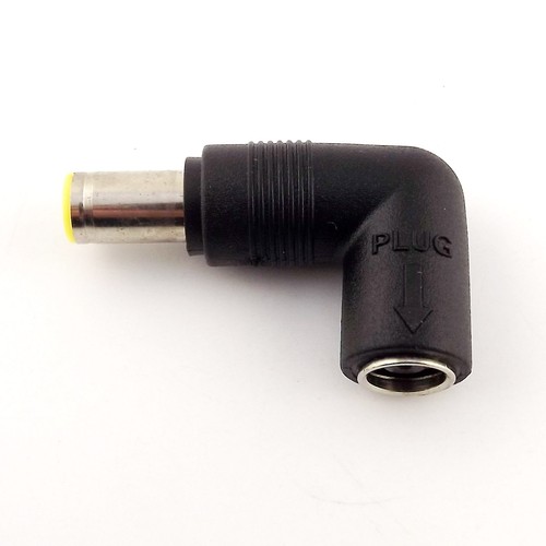 DC Power 7.9 x 5.5mm Female To Male Right Angle Connector Adapter for Lenovo IBM - Picture 5 of 7