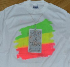 1980's THE WAILERS BAND vtg reggae 1989 Concert Tour tee shirt M/L Bob Marley