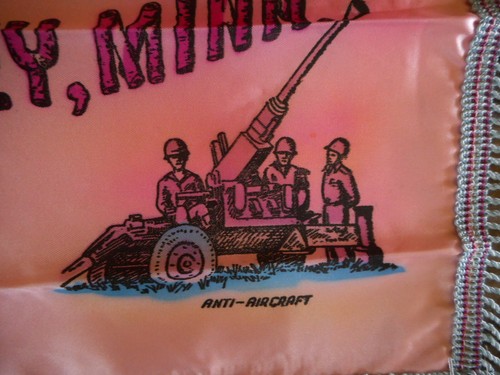 Camp Ripley MN Minnesota Military Vintage Pillow Souvenir Howitzer Tank - Picture 5 of 10