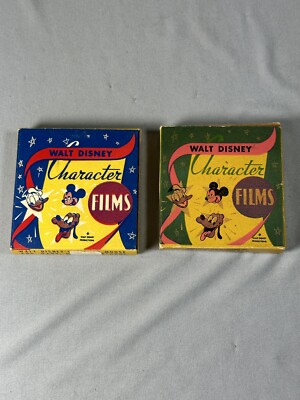 2 Vtg Walt Disney Character Films 8mm | eBay