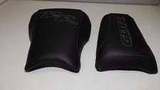 F/R  HONDA CBR954RR 2002/03 CUSTOM SEAT COVERS  WITH CARBON FIBER TEXTURE VINYL