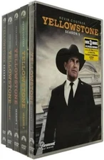 Yellowstone Seasons 1-5 DVD The Complete Series Bundle Brand New / Sealed
