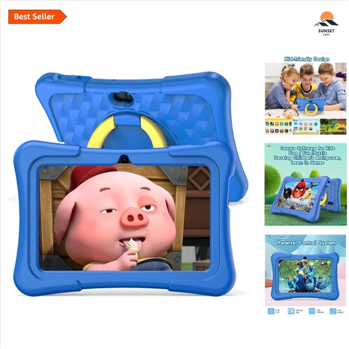 Kids Tablet Android 7 Inch Quad Core 2GB RAM 32GB Kids Software Educational