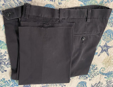 Perry Ellis Portfolio Men  s Size 38x32 Black Dress Pants