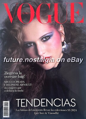 ANGELINA KENDALL by Inez & Vinoodh VOGUE Mexico magazine 2024 RARE  Gigi Hadid