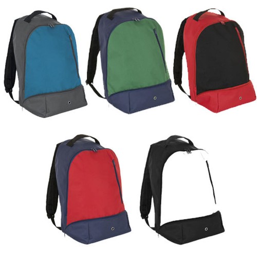 ZAINO ZAINETTO CON SCARPIERA BORSA CALCIO CALCETTO PALESTRA FITNESS | eBay