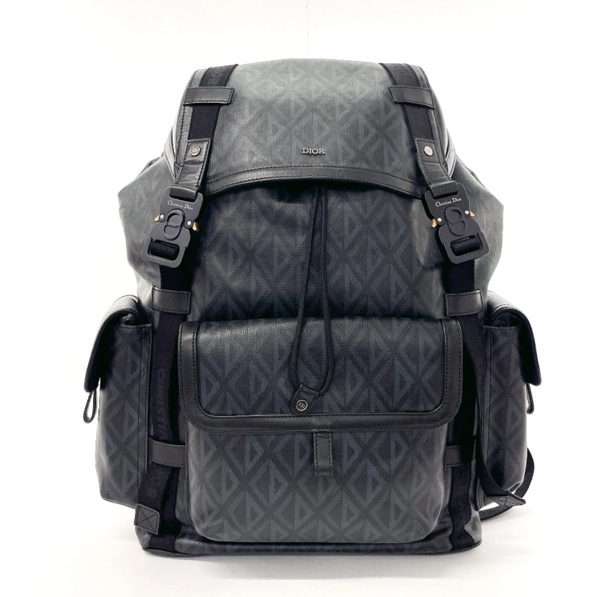 Sac à dos Dior Daypack 1ESBA163CDP Hit the Road CD diamant PVC/cuir homme